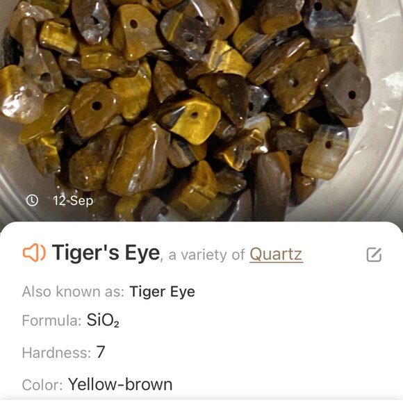2/$20, Natural Gemstone Tigers Eye Sterling Silver Hook Dangle Drop Earrings - Picture 7 of 10